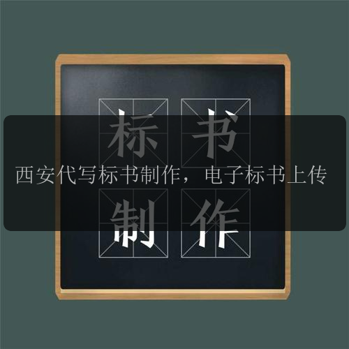 西安代寫(xiě)標書(shū)制作，電子標書(shū)上傳